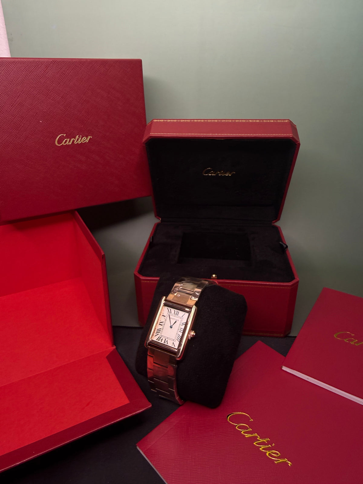 CARTIER tank médium