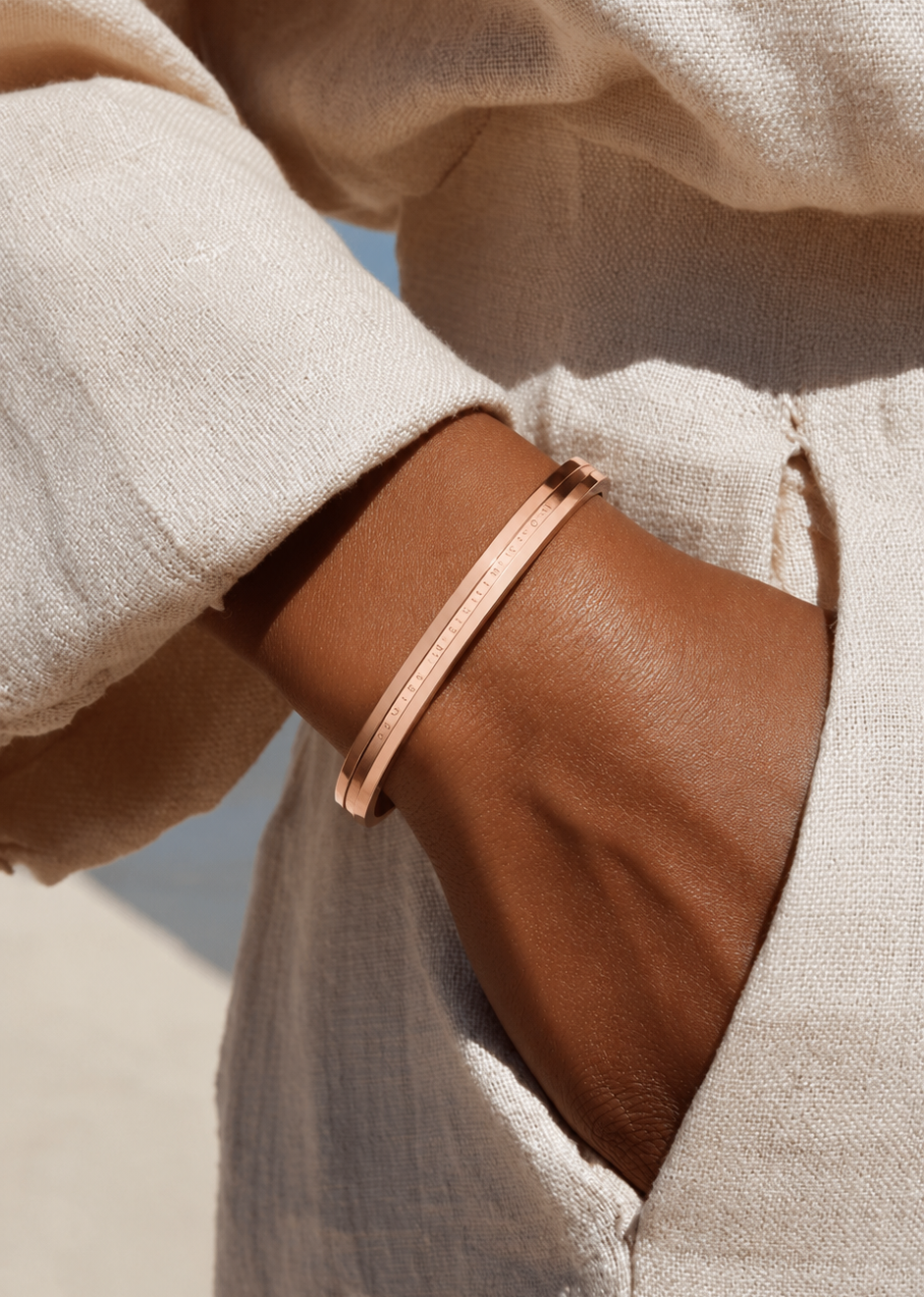 Women Bracelet DW - or rose