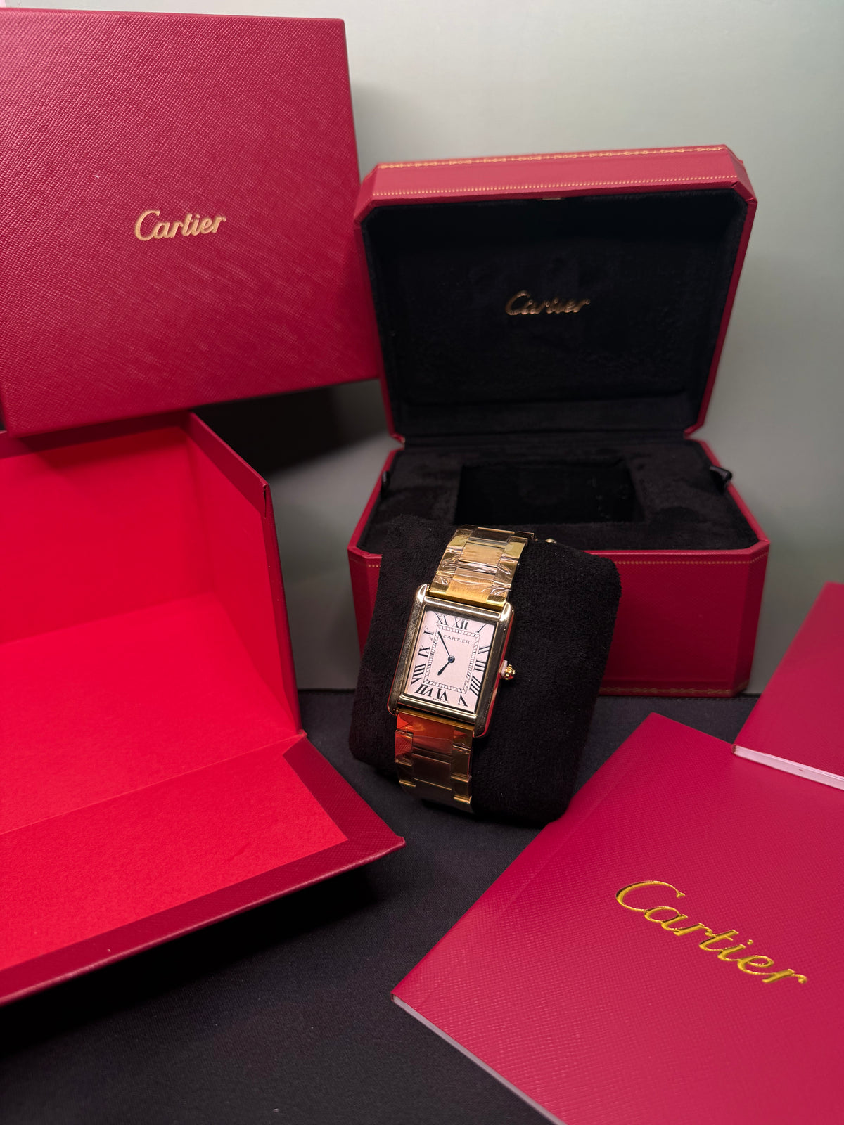 CARTIER tank médium