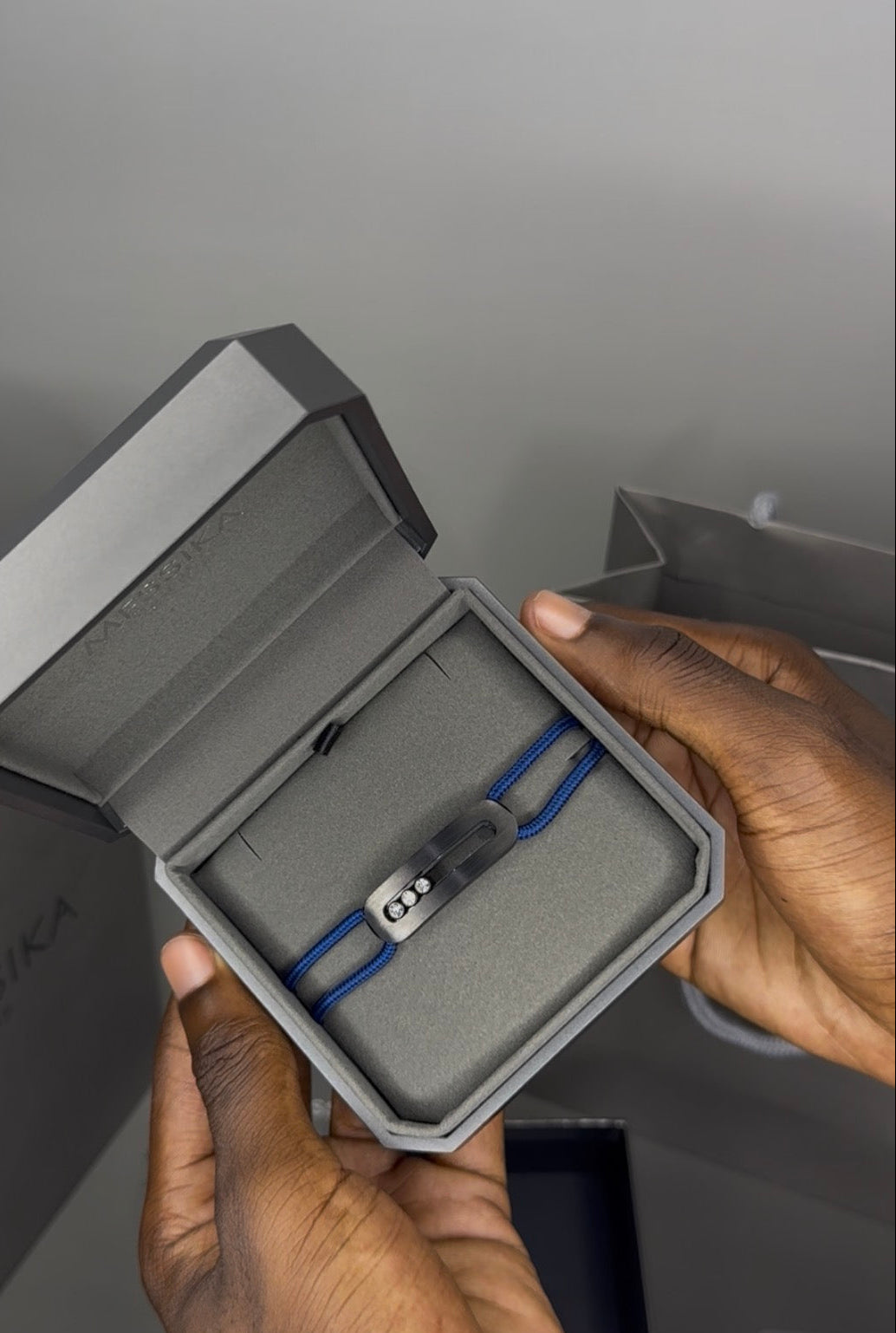 BRACELET CORDON BLEU TITANIUM