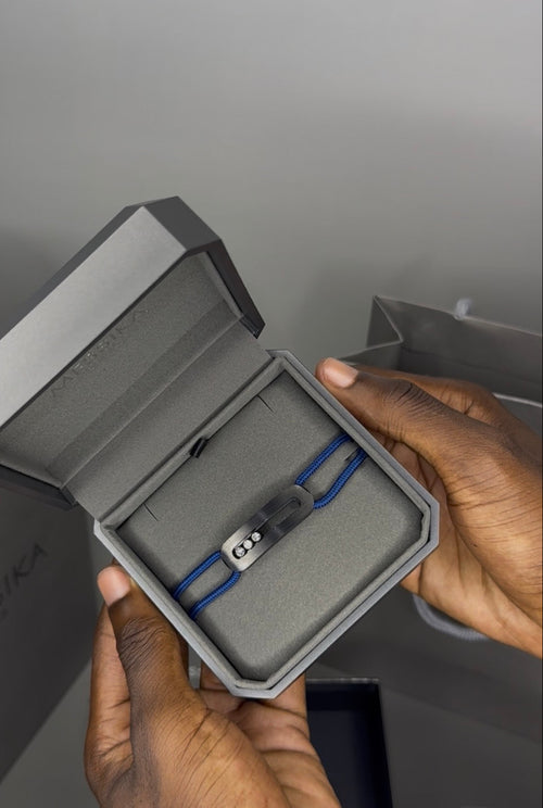 BRACELET CORDON BLEU TITANIUM