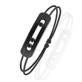 BRACELET CORDON NOIR TITANIUM